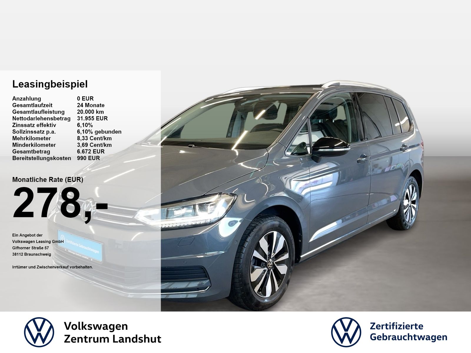 Volkswagen Touran GOAL 2.0 TDI DSG ACC AHK AUT LED Navi PDC foto 1