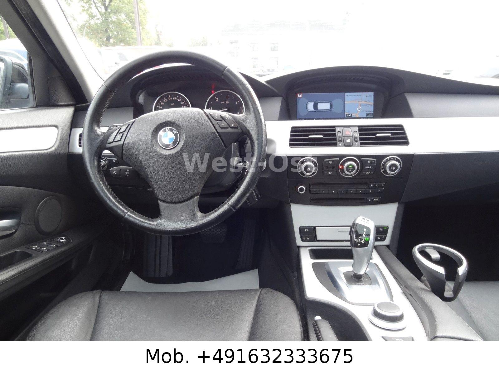 BMW 525 D TOURING BVA CUIR PANORAMA XENON GPS | 197 ch | TOIT OUVRANT | VOLANT EN CUIR