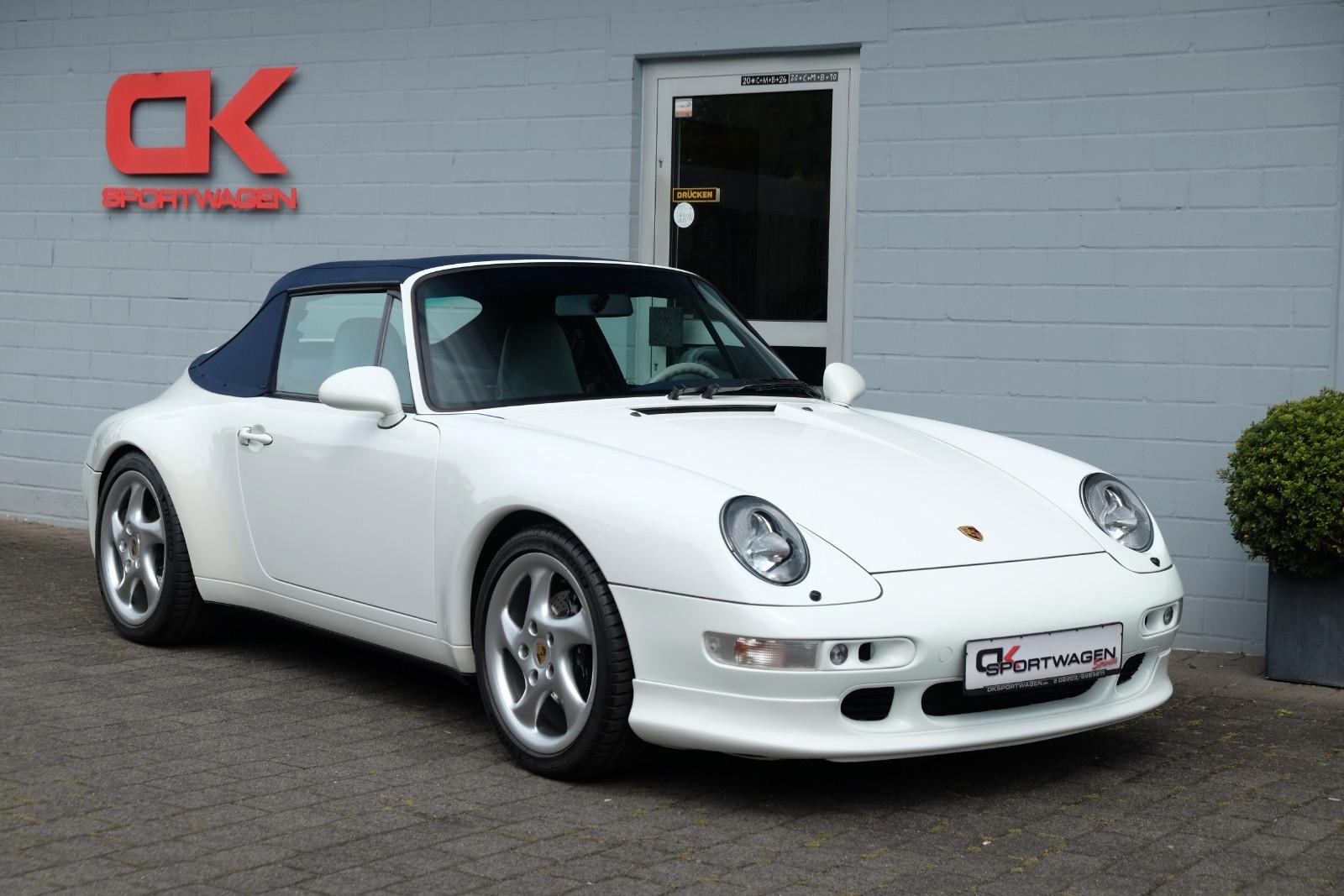 Porsche 993/911 Carrera Cabrio Tip./Vollleder/Klima/18"