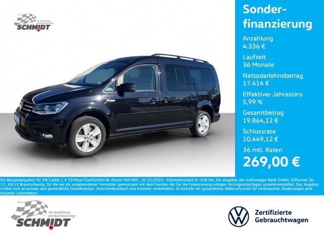 Volkswagen Caddy 1.4 TSI Maxi Comfortline Bi-Xenon FSH  PDC