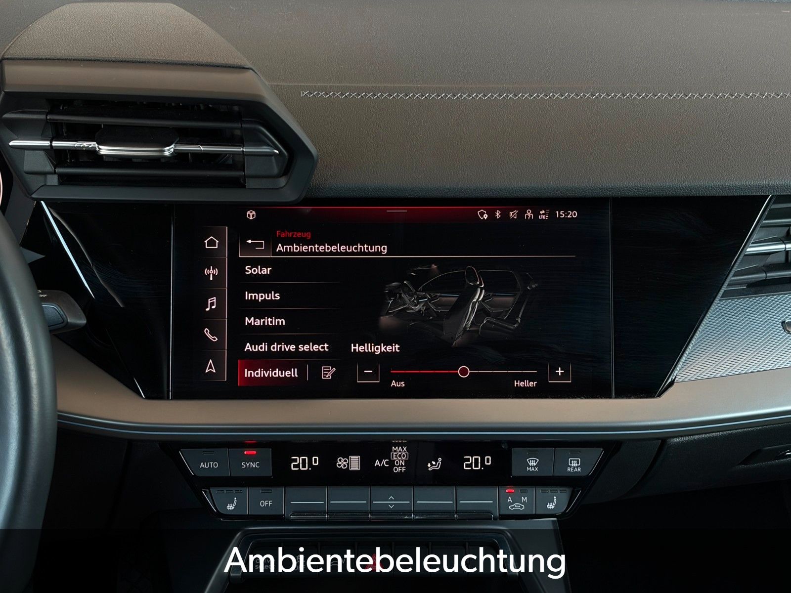 Fahrzeugabbildung Audi A3 Sportback 40 TFSIe Virtual 2Z-Klima PDC SHZ
