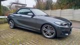 BMW 220i  Steptronic Sport, M Sport, BMW-Garantie ! - mit Benzin-Antrieb: Grau, Cabrio, Garantie