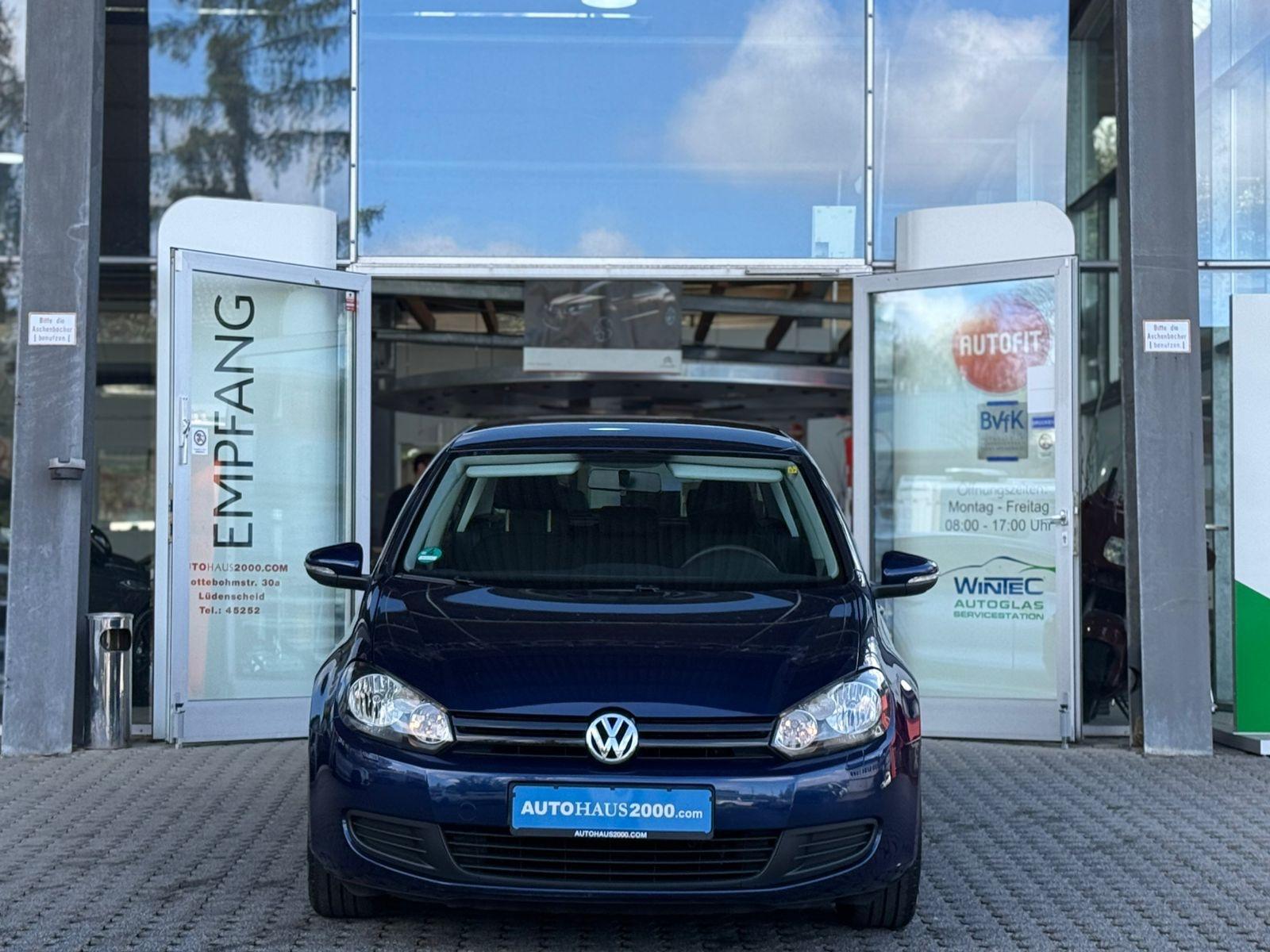 Volkswagen Golf VI 1,6 Trendline/1.VB/SCHECKHEFT/