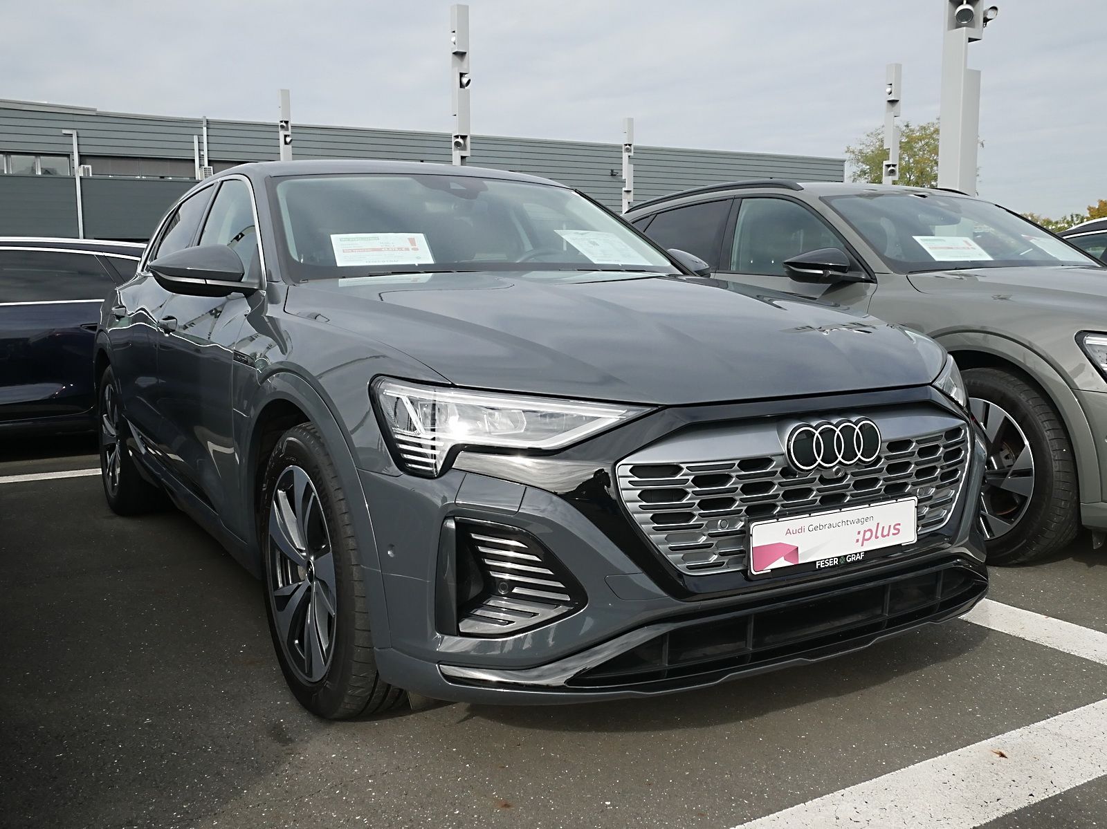 Audi Q8 e-tron 50 qu. S line Ext. AHK Navi RüKa Sitzh imagem 3