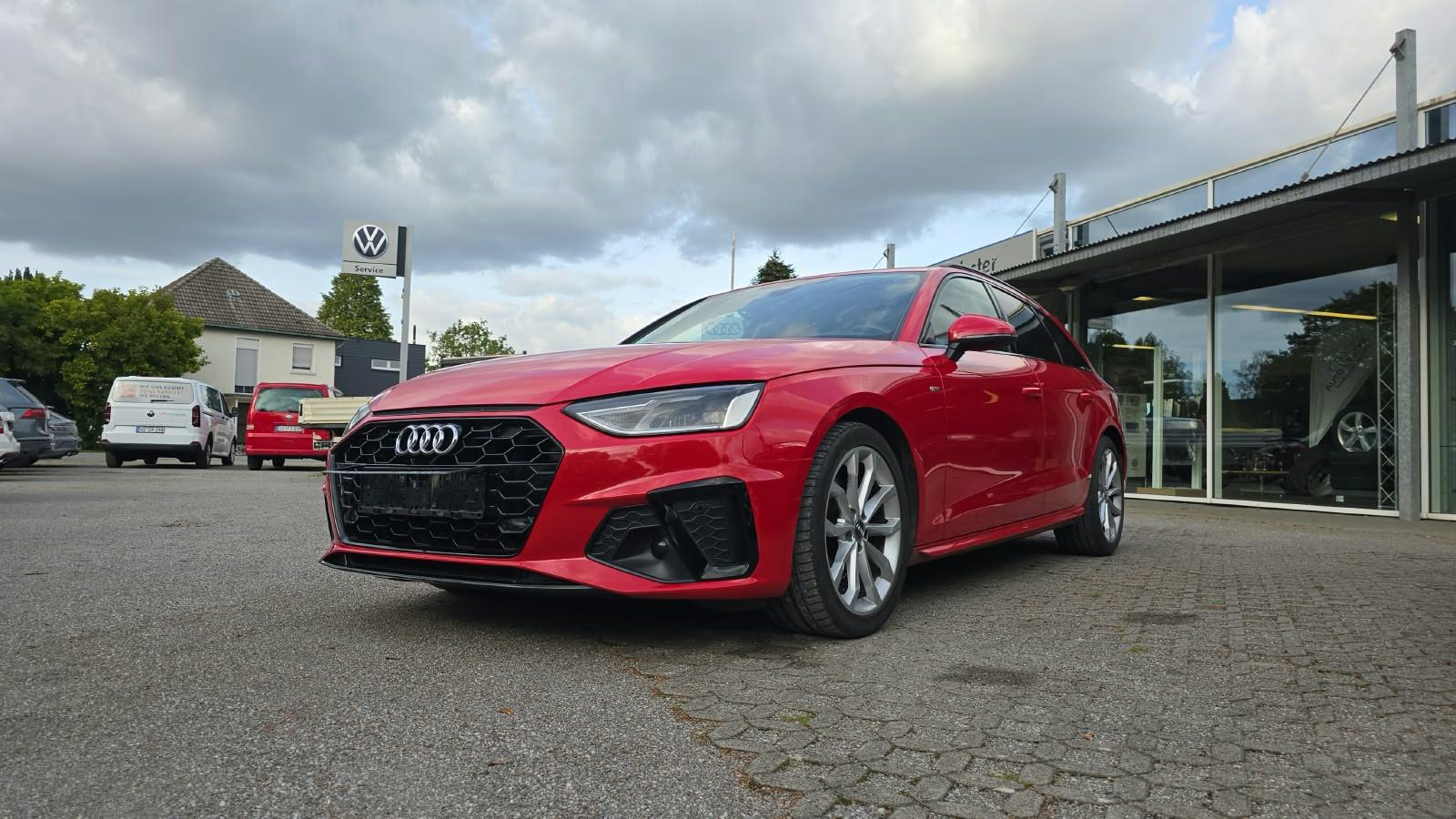 Audi A4 Av. 35 TDI S line Op schw. LED AHK Nav GRA