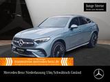 Mercedes-Benz GLC 400 e 4M AMG Advanced+/Pano/AHK/HuD/20"/ - mit Hybrid-Antrieb: Coupe, Silber, Schiebedach