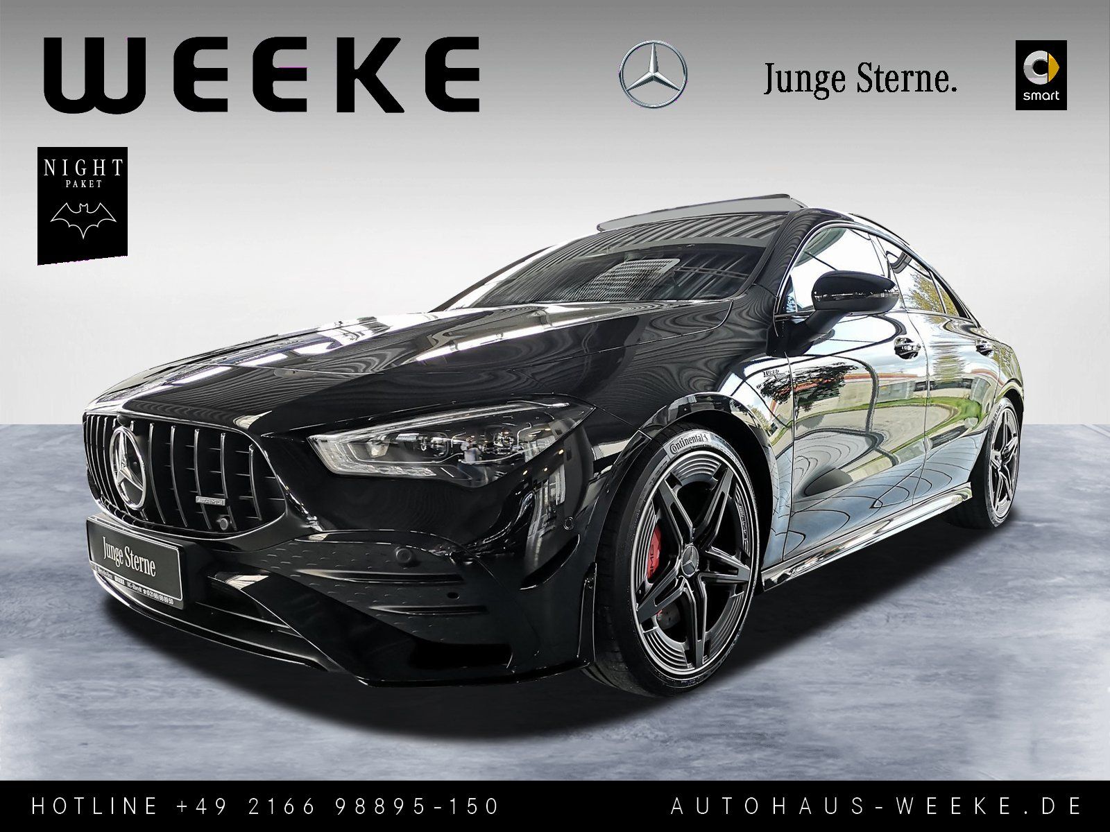 MERCEDES-BENZ CLA 35 4M Coupé AMG+AERO+BURME.+NIGHT+PANO+DISTR