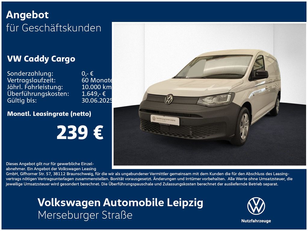Volkswagen Caddy Maxi Cargo 1.5 l TSI 85 kW KLIMA*SHZ*PDC