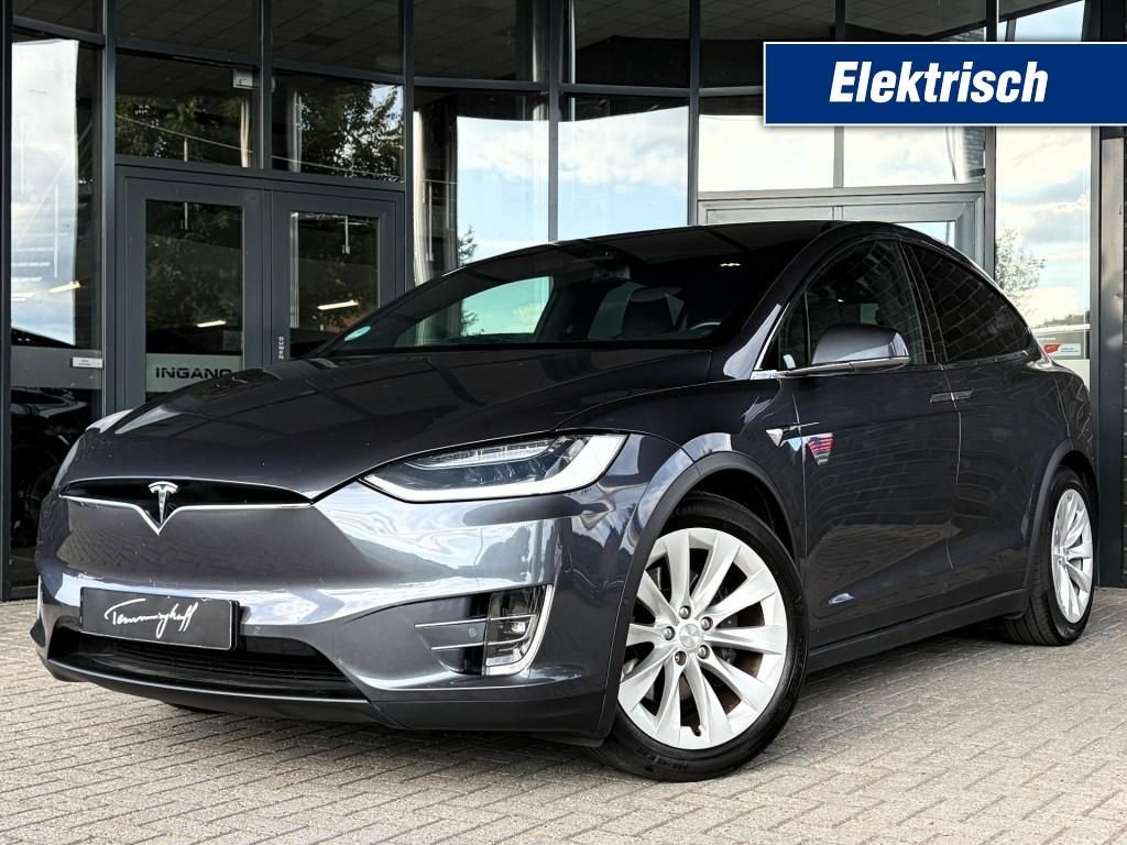 Tesla Model X LONG RANGE - ORG. NL. - LEDER - AHK - 20