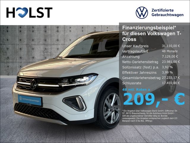 Volkswagen T-Cross 1.5TSI R-Line DSG GJR AHK digitales Cock