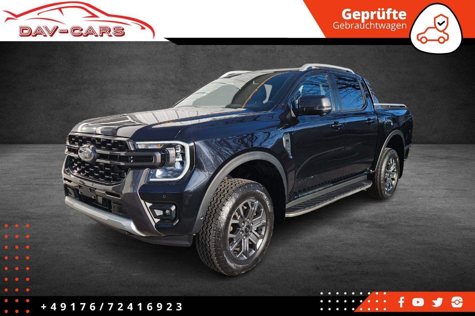 Ford Ranger Wildtrak LED ACC 360Kamera Leder
