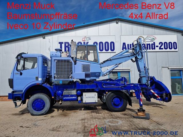 Altele 1831 4x4 Menzi Muck Baum Stubben - Wurzelfräse