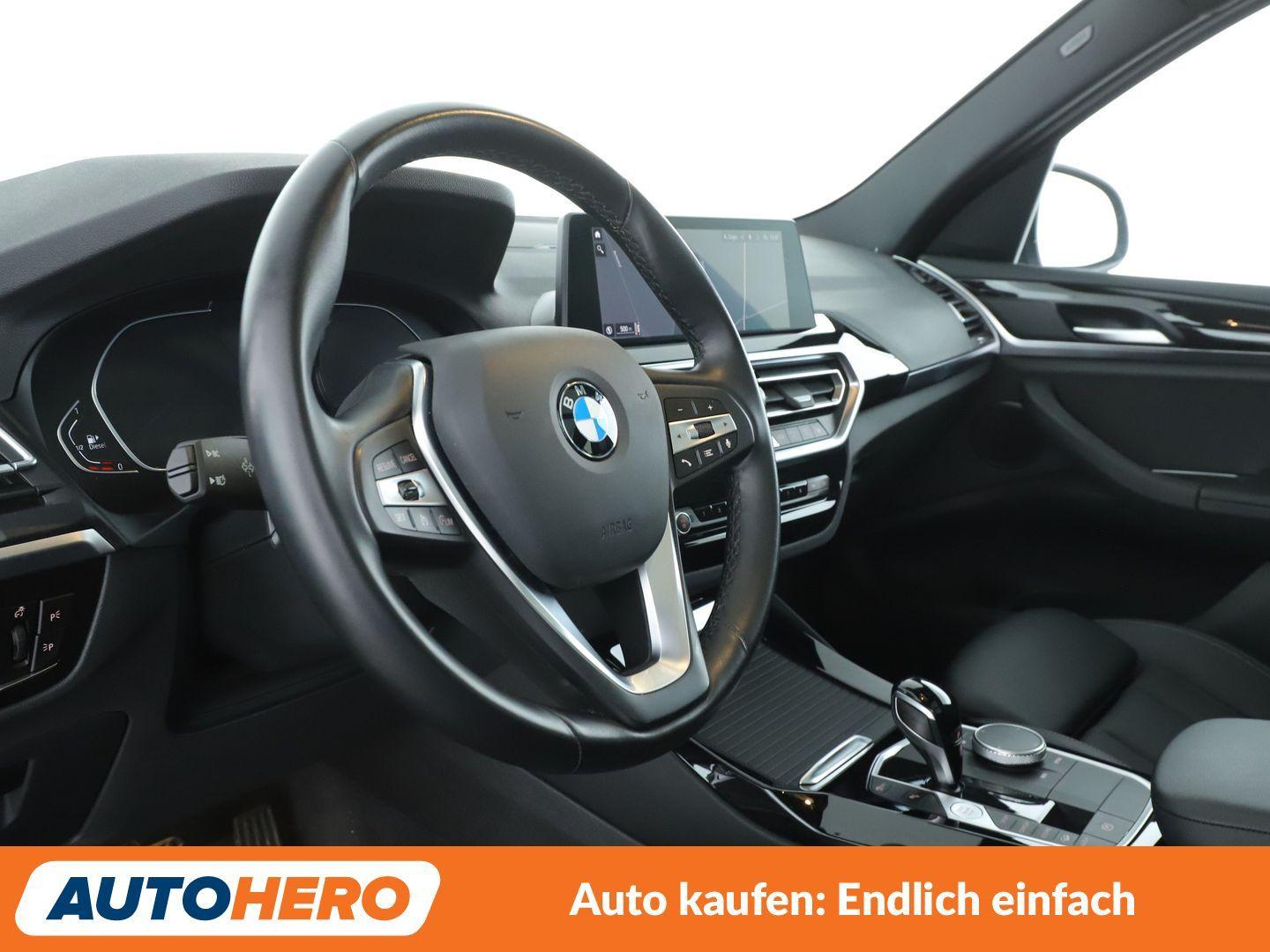 BMW X3 xDrive 20d Mild-Hybrid Aut. *NAVI*LED*TEMPO*, миниатюра 10