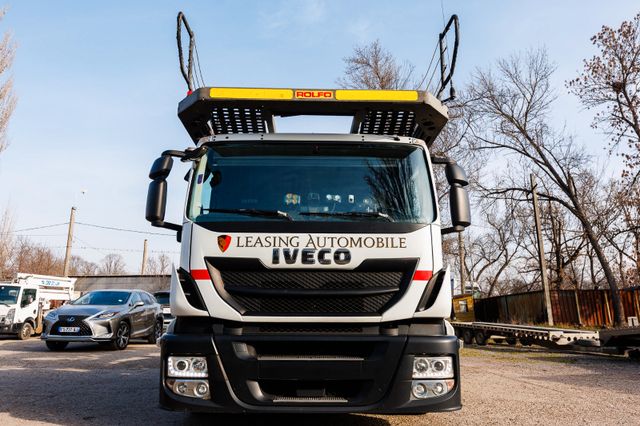 Iveco Stralis 420 E6 + schleppen Rolfo 2016