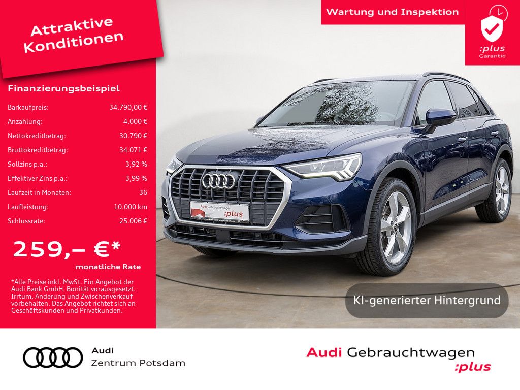Audi Q3 35 TFSI LED NAVI VIRTUAL STANDHZ