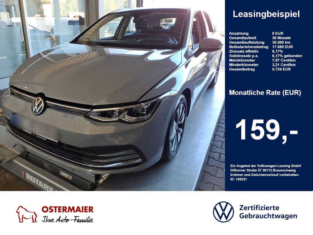 Volkswagen Golf VIII MOVE 2.0TDI 150PS AHK.NAVI.LED.PANORAM