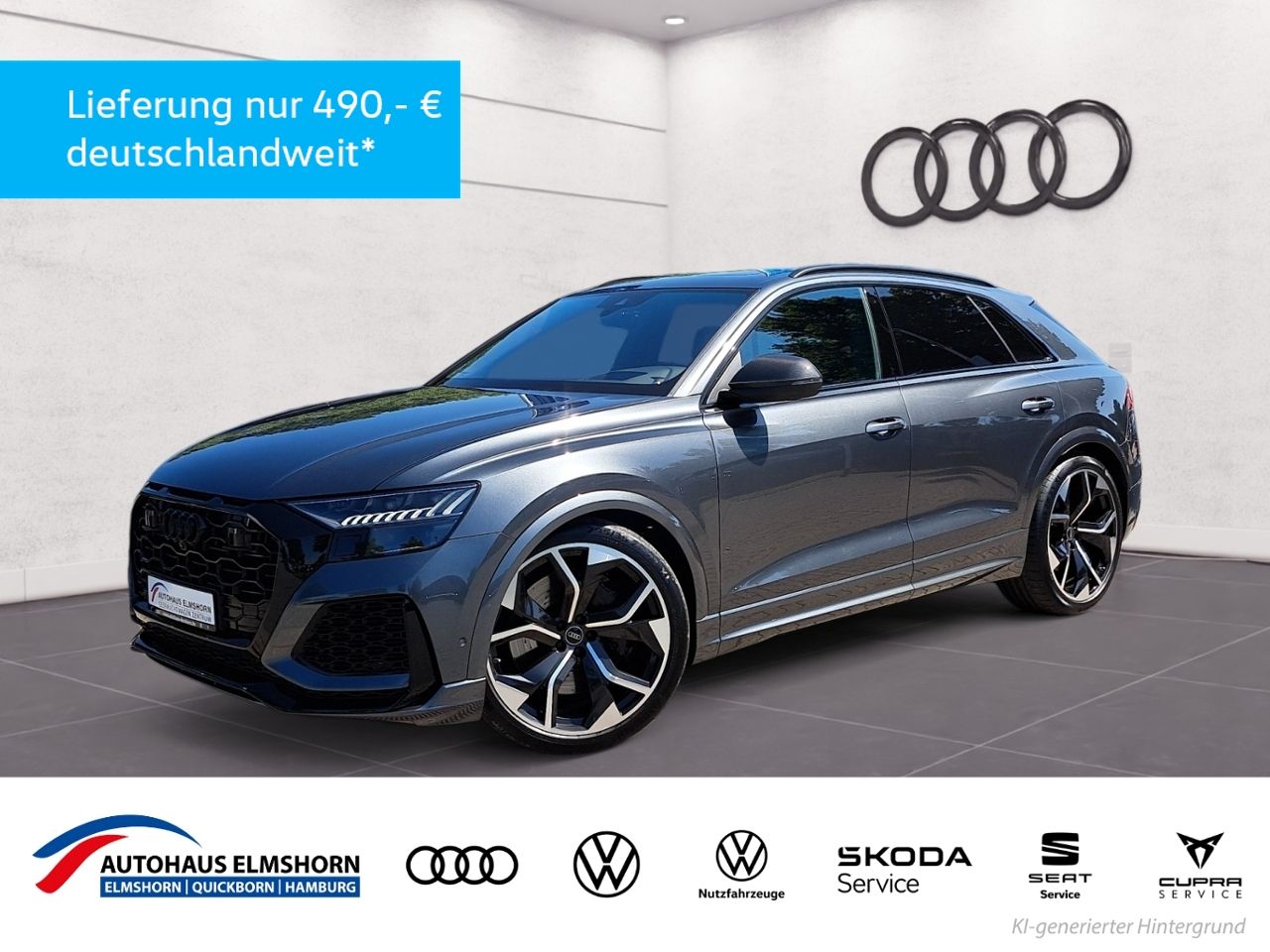 Audi RS Q8 quattro  23" ADVANCED STANDHEIZ HEAD PANO