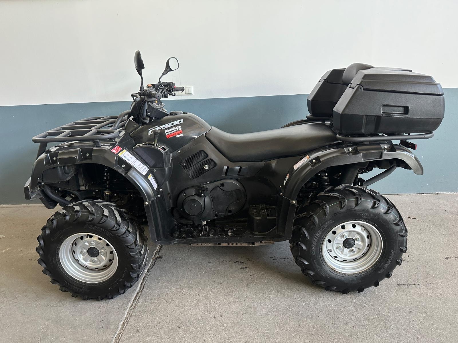 CFMOTO  2014 — двигун 493 cm³, 33 HP (24kW)