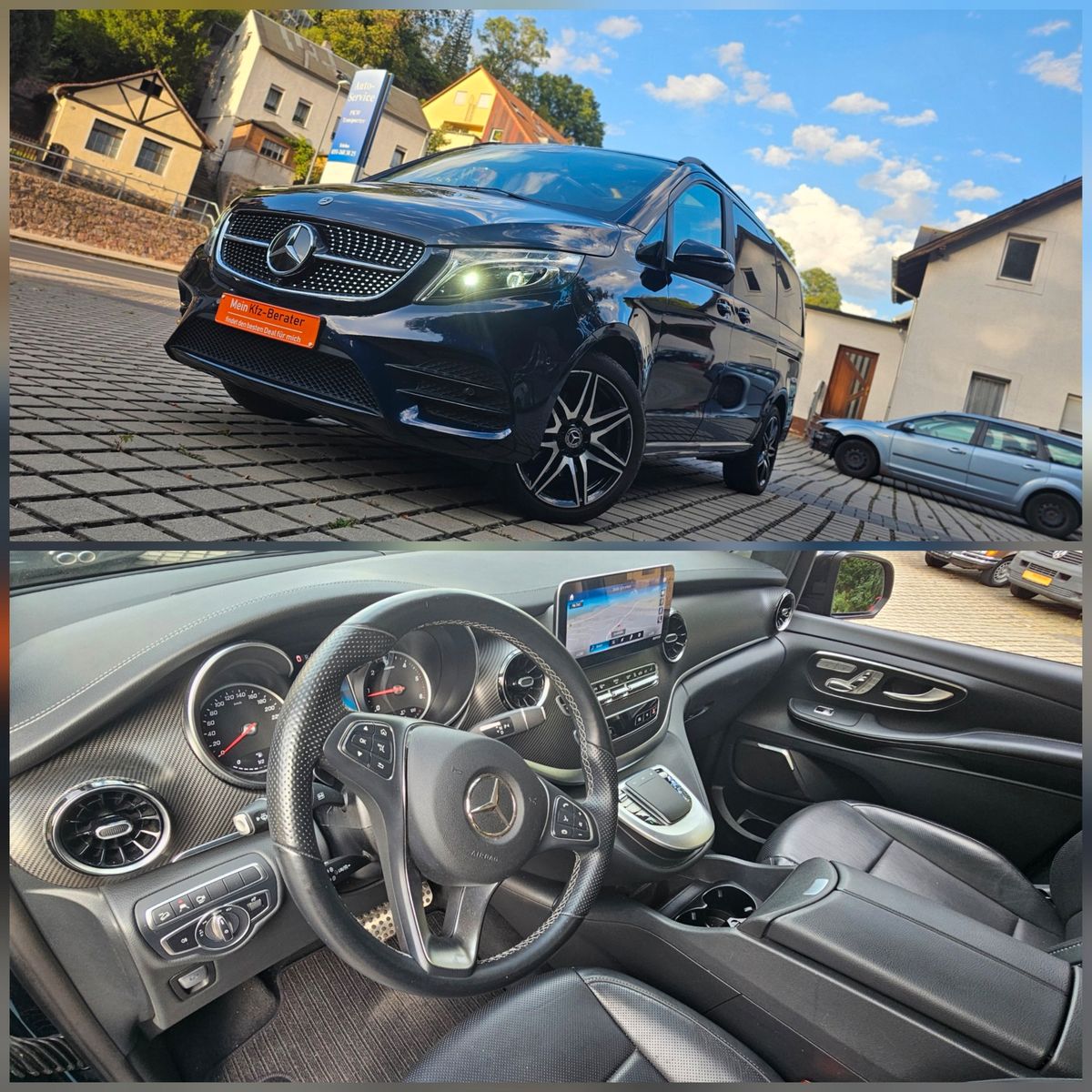 Mercedes-Benz V 300 AMG Tisch Beluft Pano Stanh LederExclusive imagem 3