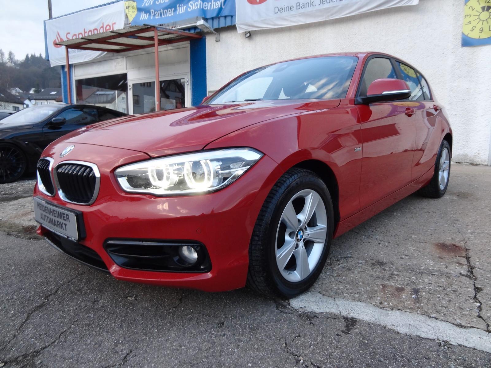 BMW 118d Sport Line/1.Hd/GSD/Navi/Kam/Automatik/150P