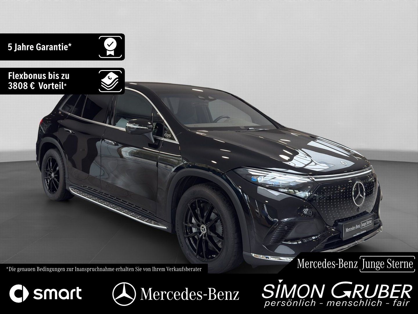 Fahrzeugabbildung Mercedes-Benz EQS 450 4M SUV Pano Hyper AHK Mod 2026 118kwh