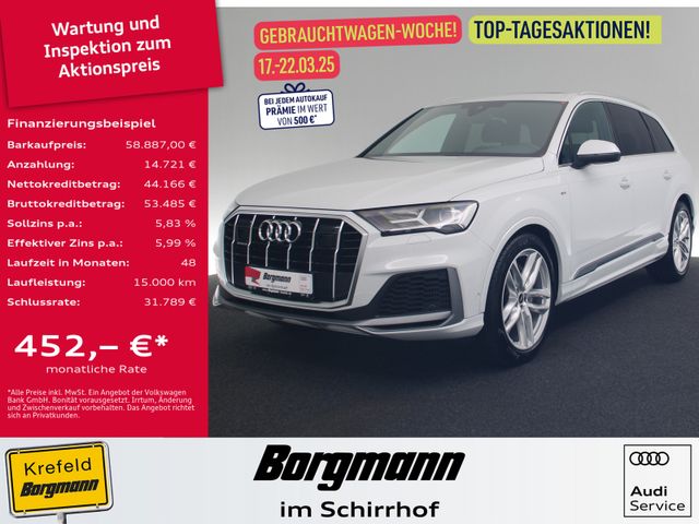 Audi Q7 55 TFSI quattro S line AHK PANO LED B&O ACC