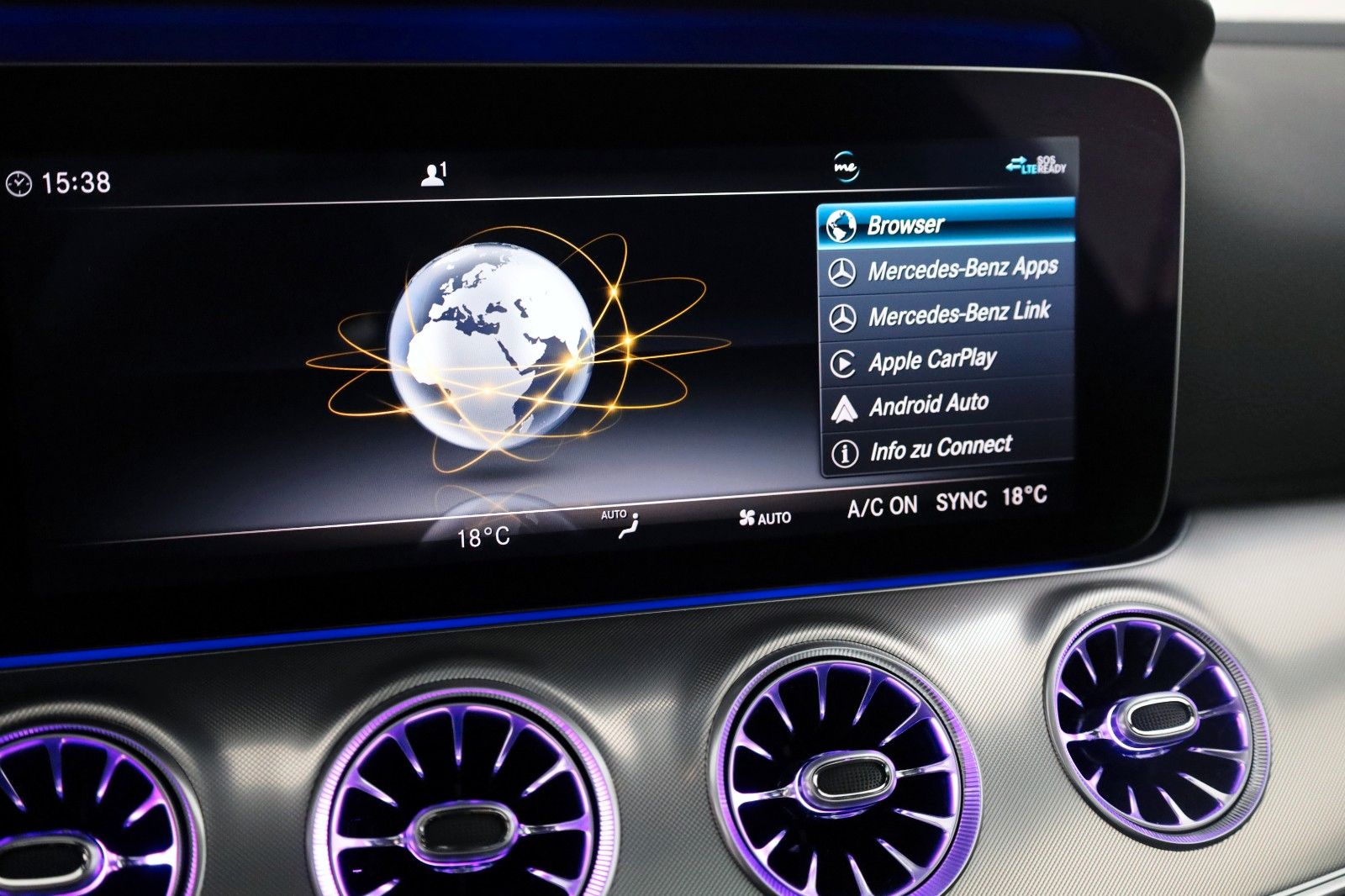 Fahrzeugabbildung Mercedes-Benz E 300 d Coupe,Avantgarde,Panorama,ACC,AHK el,20"