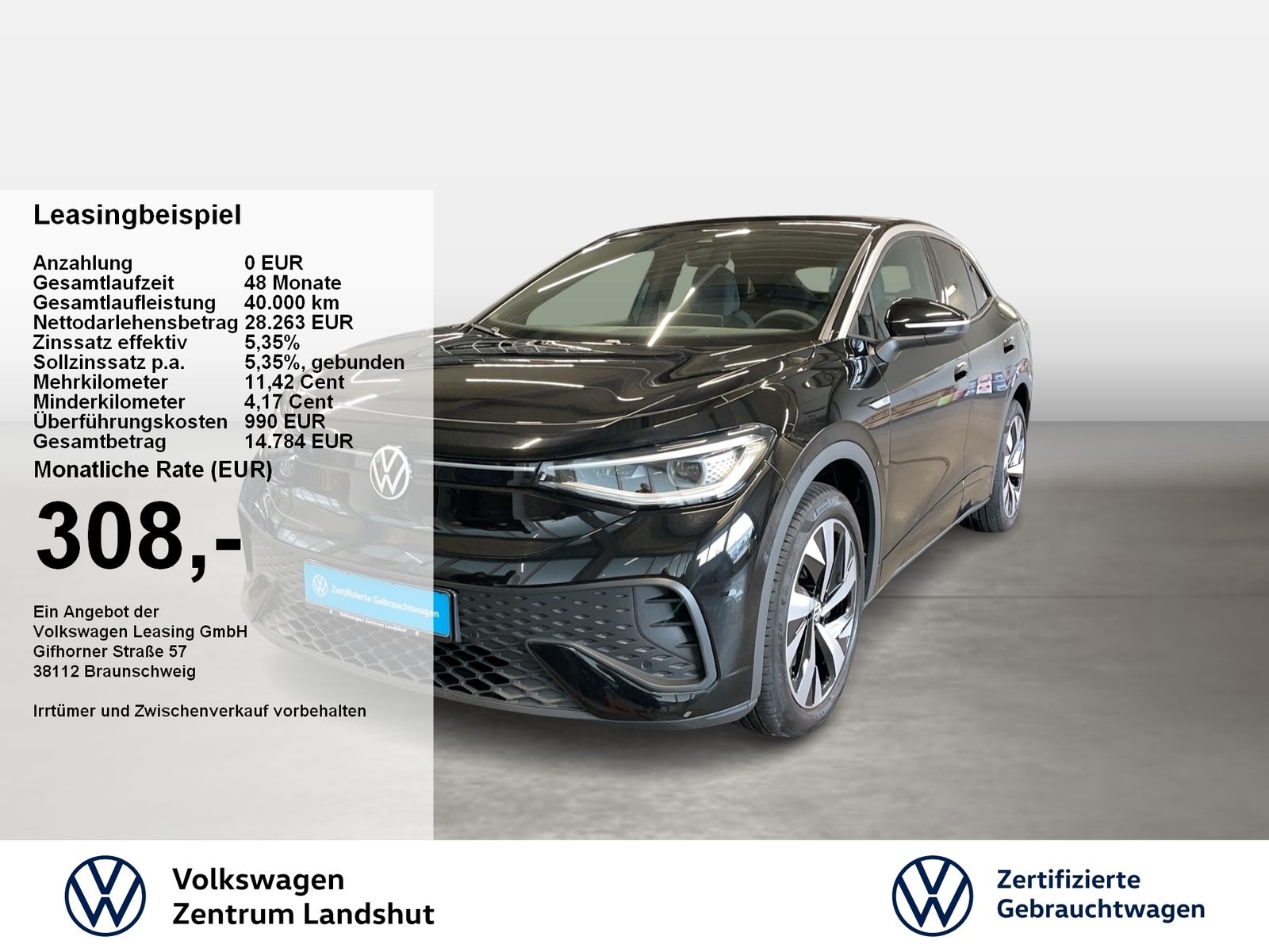 Volkswagen ID.5 Pro Automatik ACC MATRIX LM LED KlimaA AHK
