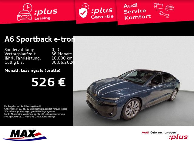 A6 Sportback e-tron S LINE 0,25% +MATRIX+PANO+AH