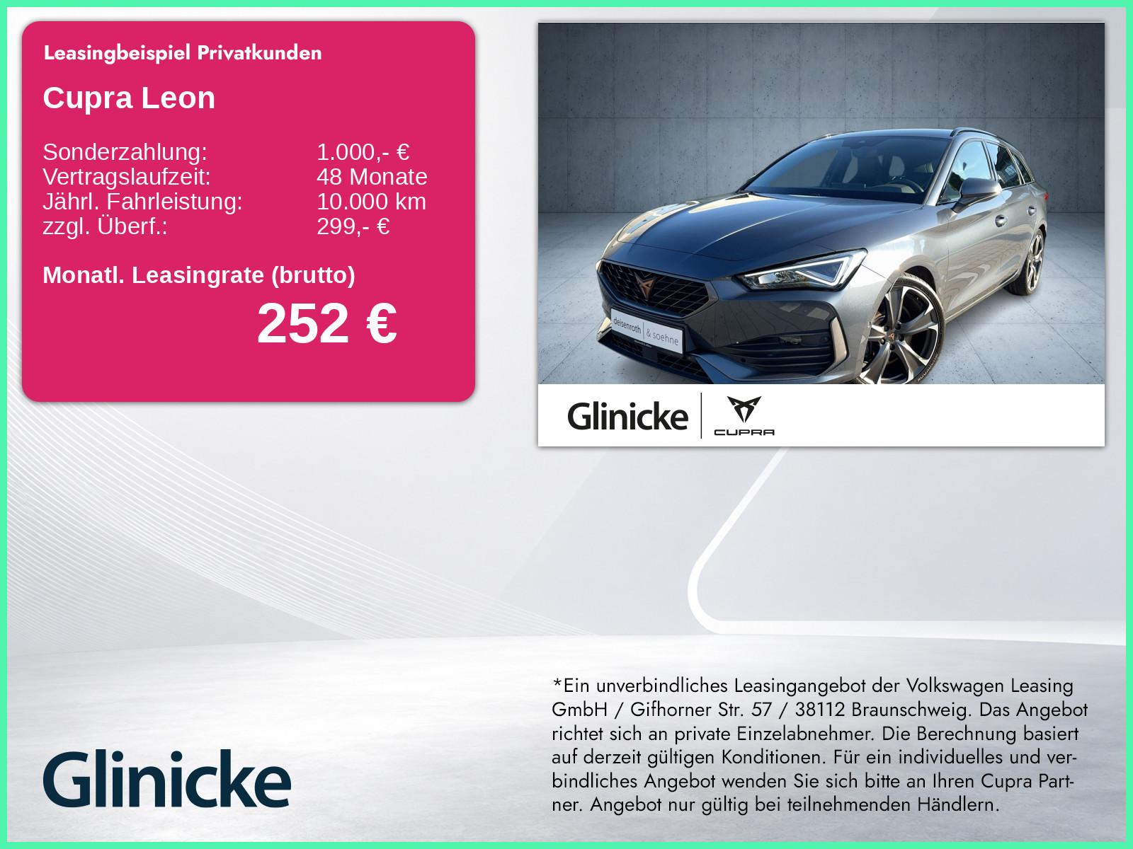 Cupra Leon Sportstourer VZ 2.0 TSI AHK/Nav/ACC/DCC/SHZ
