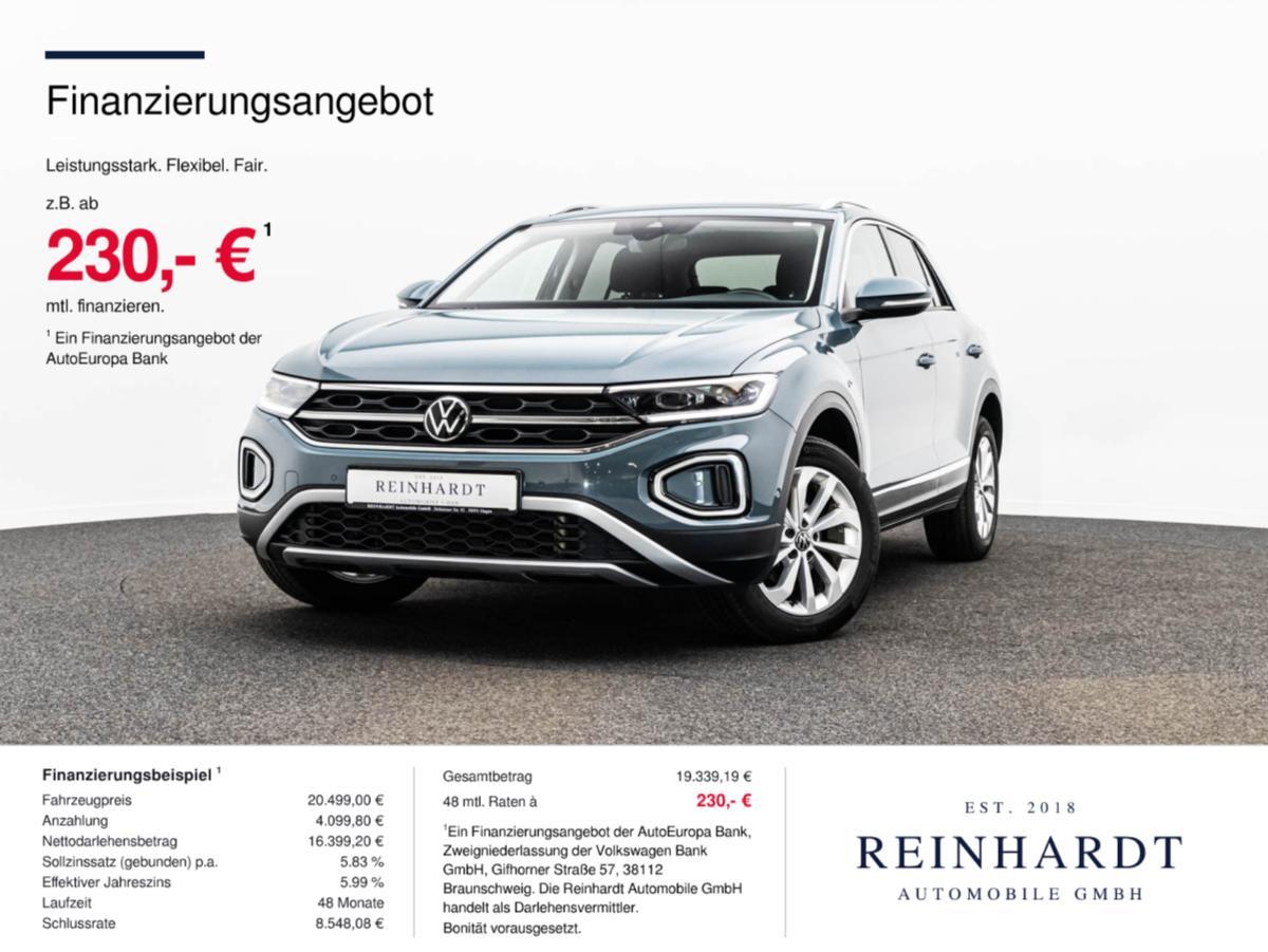 Volkswagen T-Roc 1.5TSi DSG STYLE/17Z./LED/ACC/LANE/KAMERA
