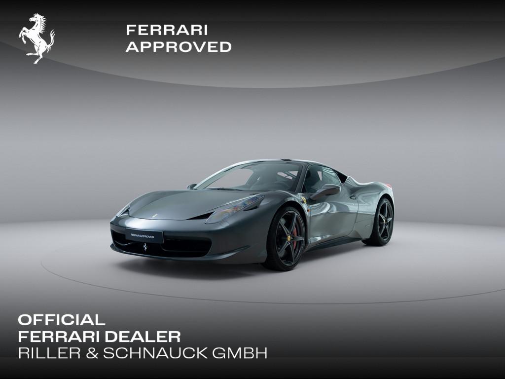 Ferrari 458 Italia >GRIGIO SILVERSTONE*RACING SEATS<