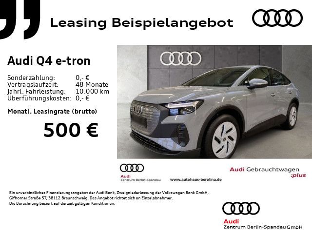 Audi Q4 e-tron 40 Sportback *Smartph.-int.*SHZ*PDC+*