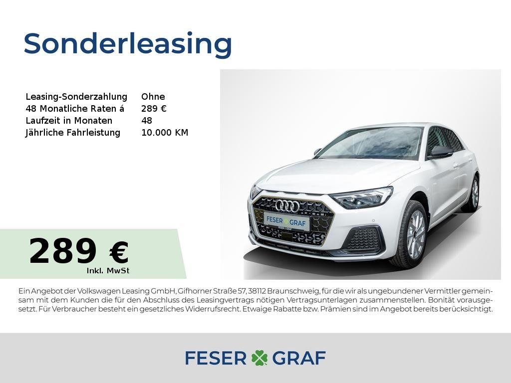 Audi A1 SB 25 TFSI S tronic adv LED/SHZ/PBox/Info+