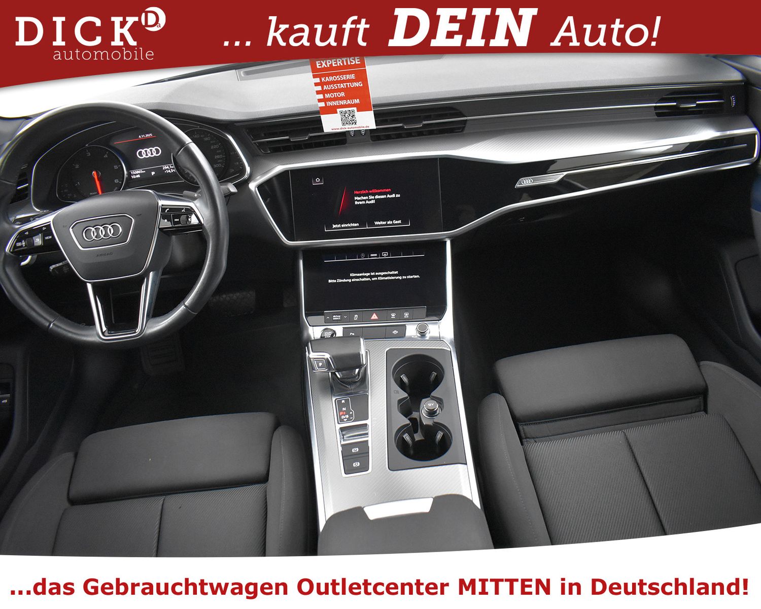 AUDI A6 40d S-tr. Sport NAVI+LED+SHZ+DAB+ACC+TEMP+18" - Image 8