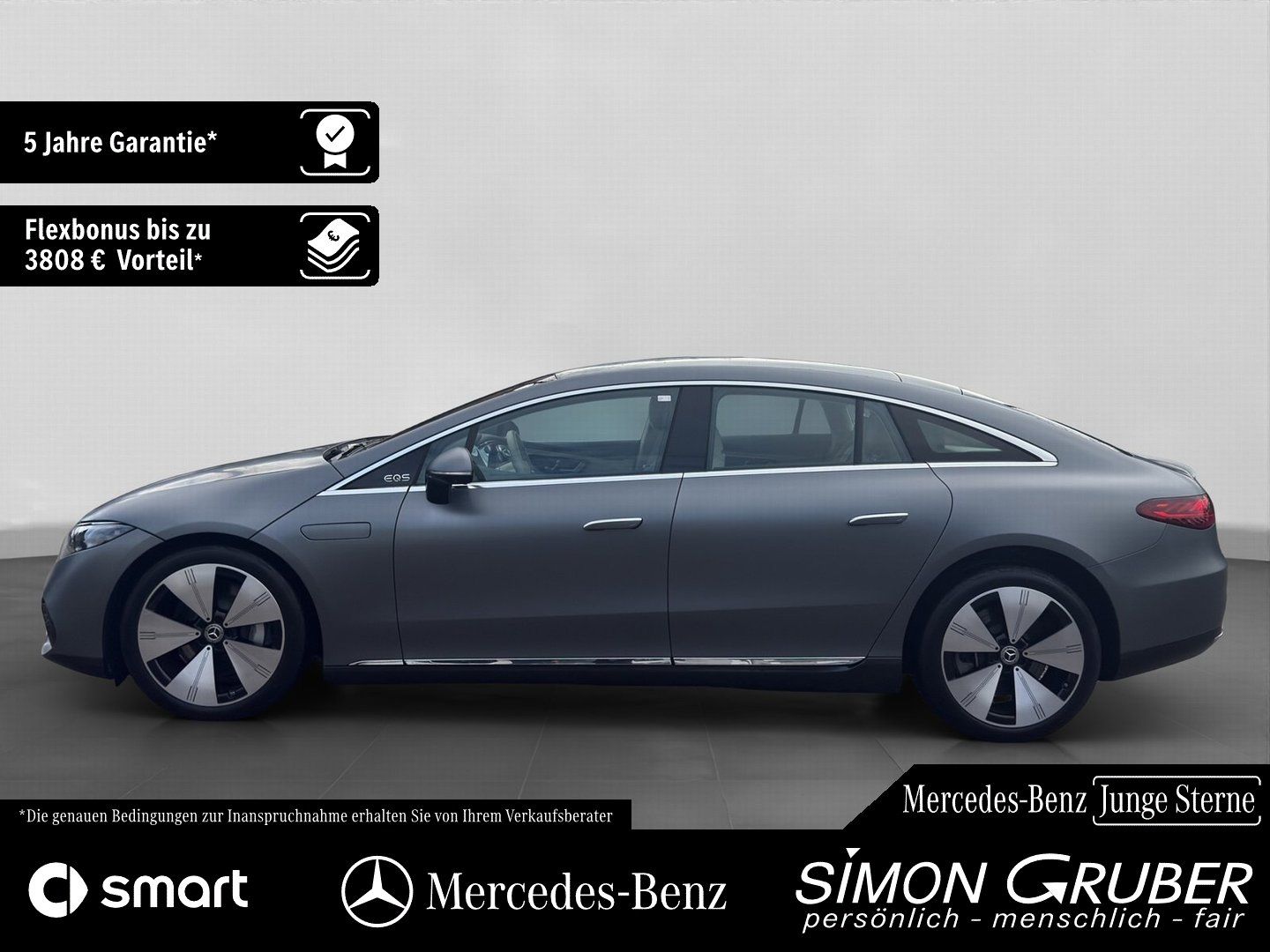 Fahrzeugabbildung Mercedes-Benz EQS 580 4M magno Massage HUD HAL ex Pressewagen!