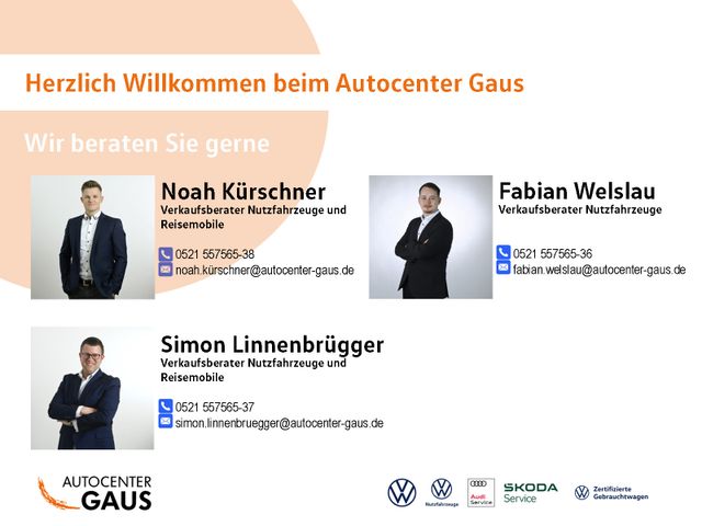 Transporter Kastenwagen mit L-Trennwand 2,0 TDI