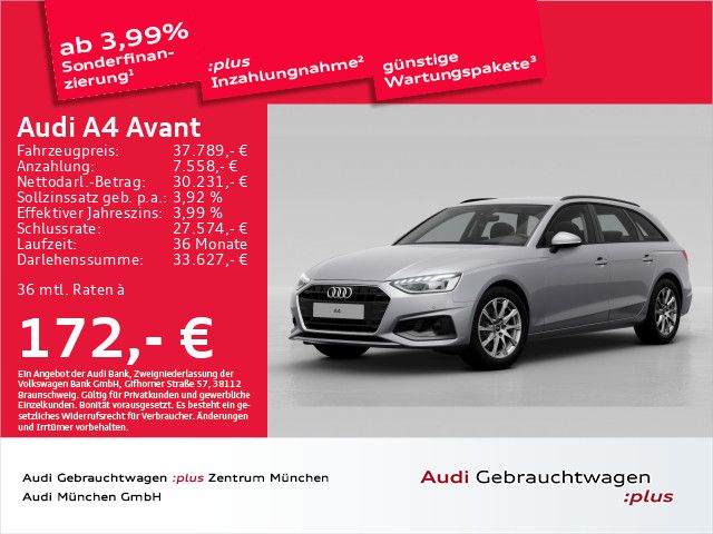 Audi A4 Avant 35 TFSI S tronic Navi+/Kameras/Virtual+