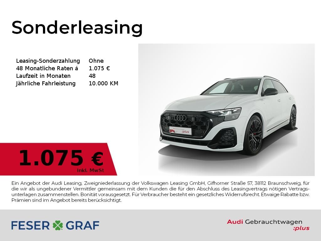 Audi Q8 TFSI e S line business quattro AHK B&O Pano foto 1