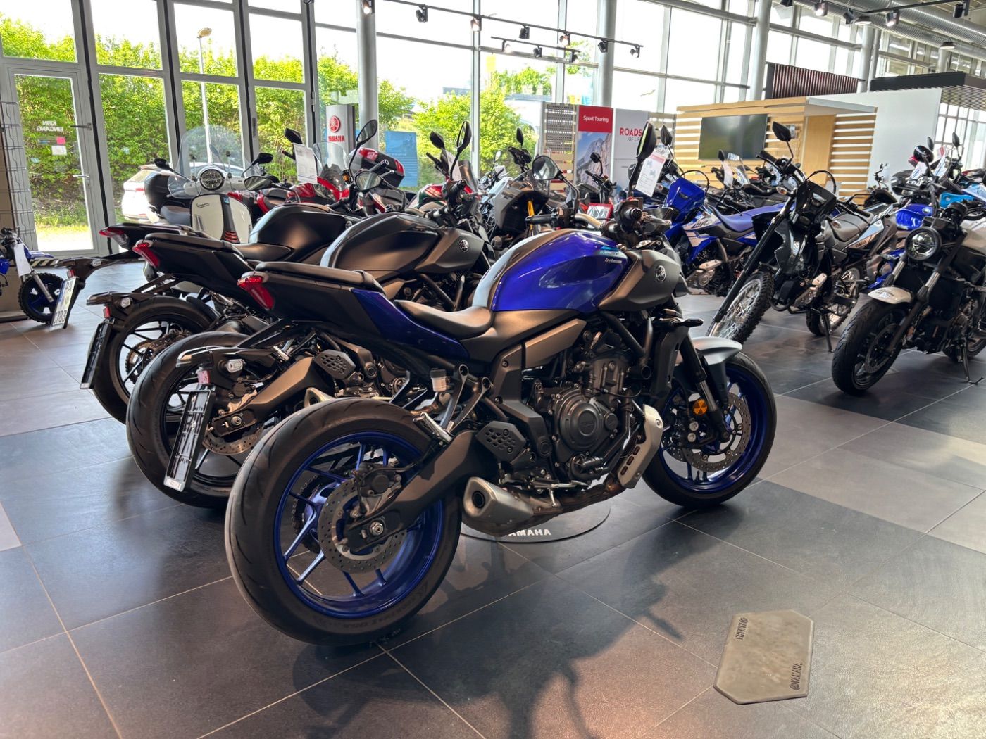Fahrzeugabbildung Yamaha MT 07 Modell 2025