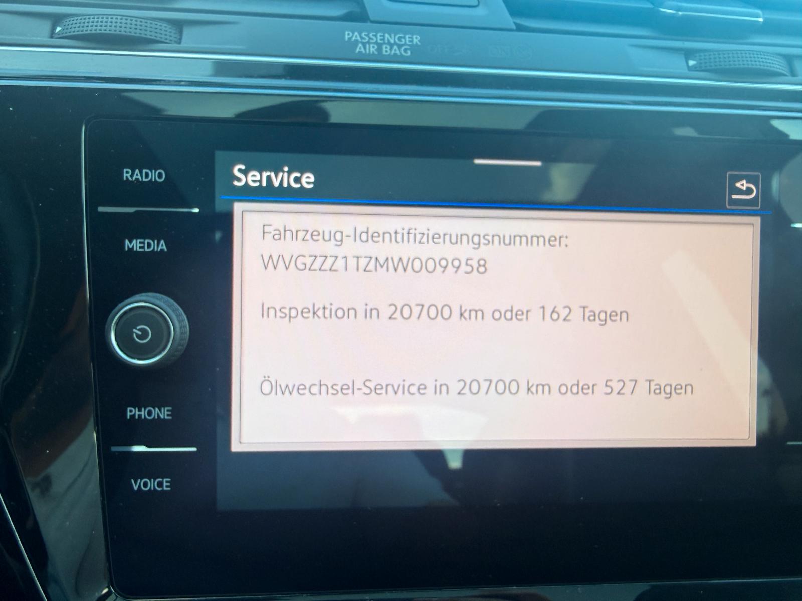 Volkswagen Touran 2.0 TDI R line PAN AHK 7SITZ DAB NAVI LED, миниатюра 12