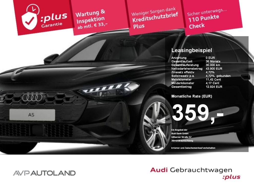 Audi A5 Avant TDI quattro S tronic | AHK | PANO |