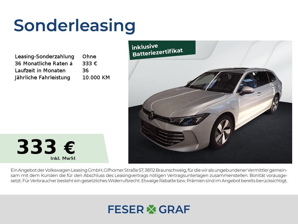 Passat 1.5 TSI eHybrid Business AHK HuD LED Navi