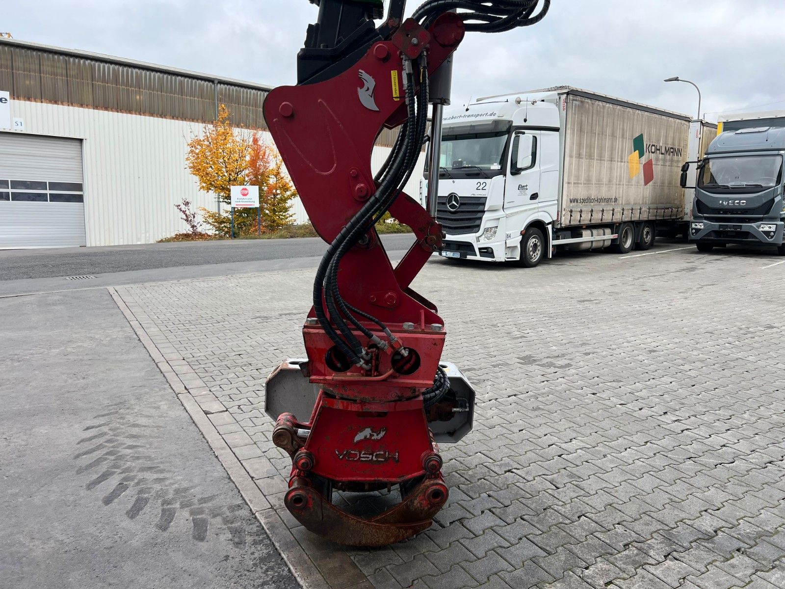 Fahrzeugabbildung Sennebogen 718 / inkl. Vosch Fällzange / nur 1.965h!