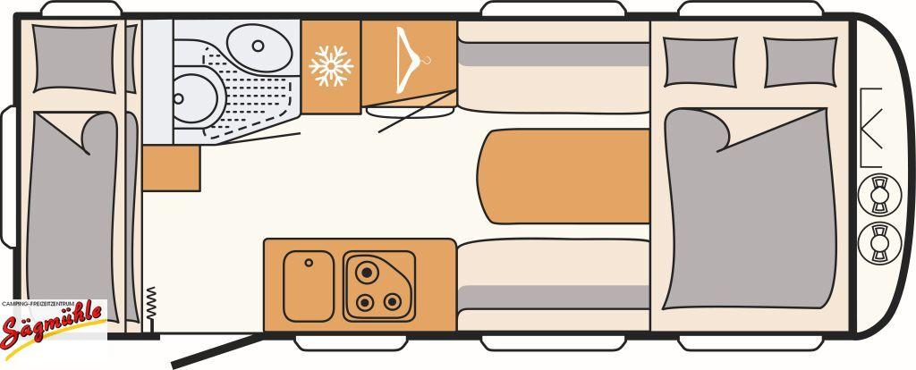 Dethleffs c' joy 480 QLK Active