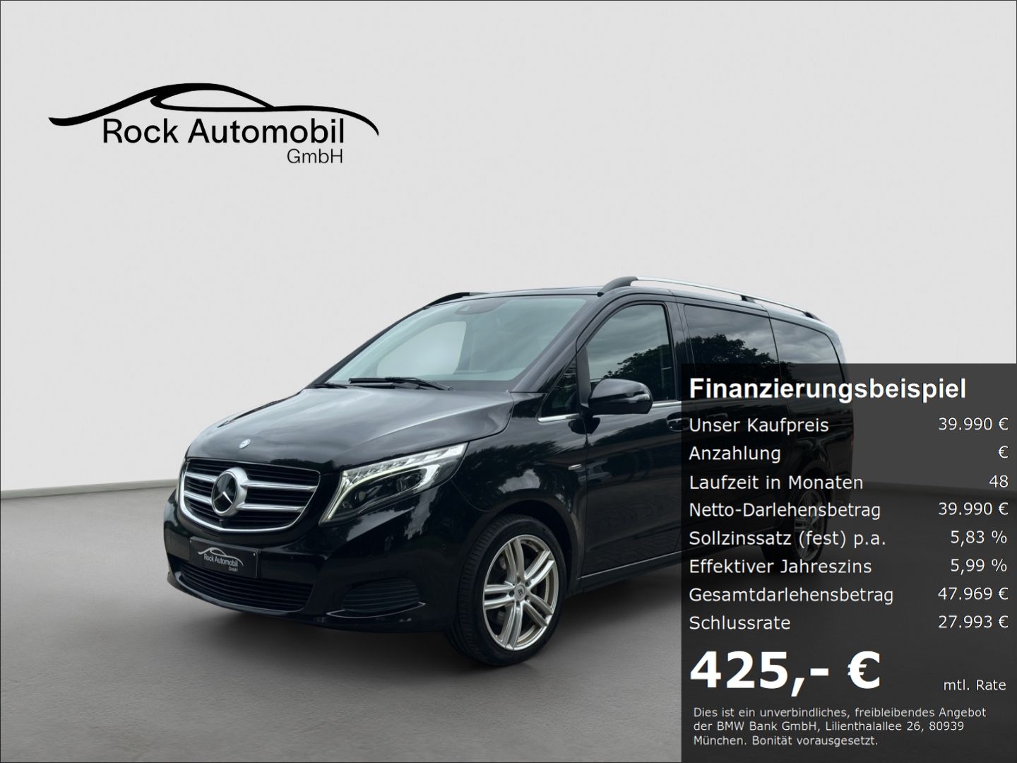 Mercedes-Benz V 250 d EDITION 4M lang Burmester