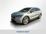 Skoda Enyaq iV 60 Suite AHK / Sitzheizung Rückfahrkam - silberne Skoda Enyaq