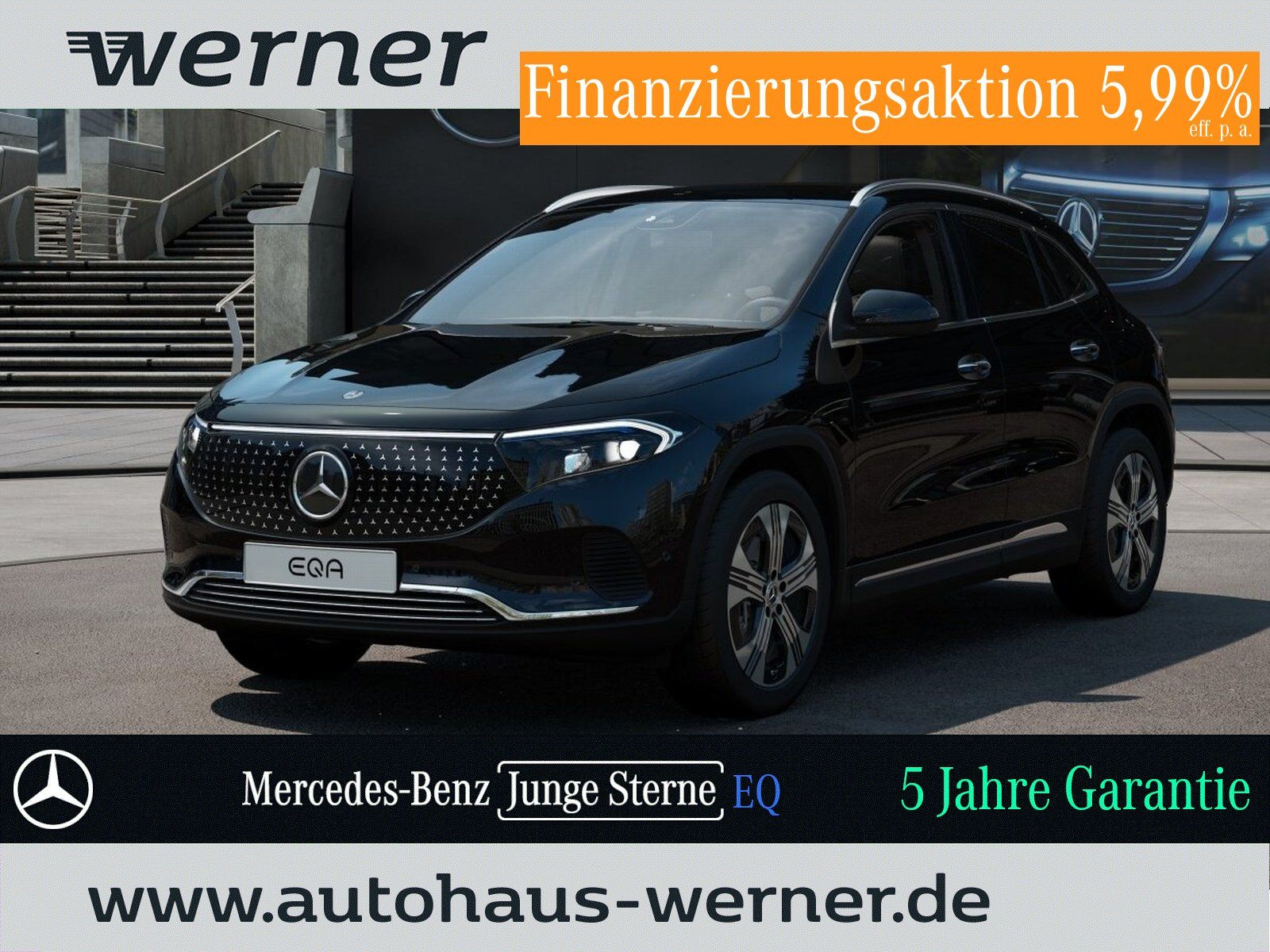 Mercedes-Benz EQA 250+ ELECTR-ART-ADVANCED+ MEMORY FAP AHK VZA