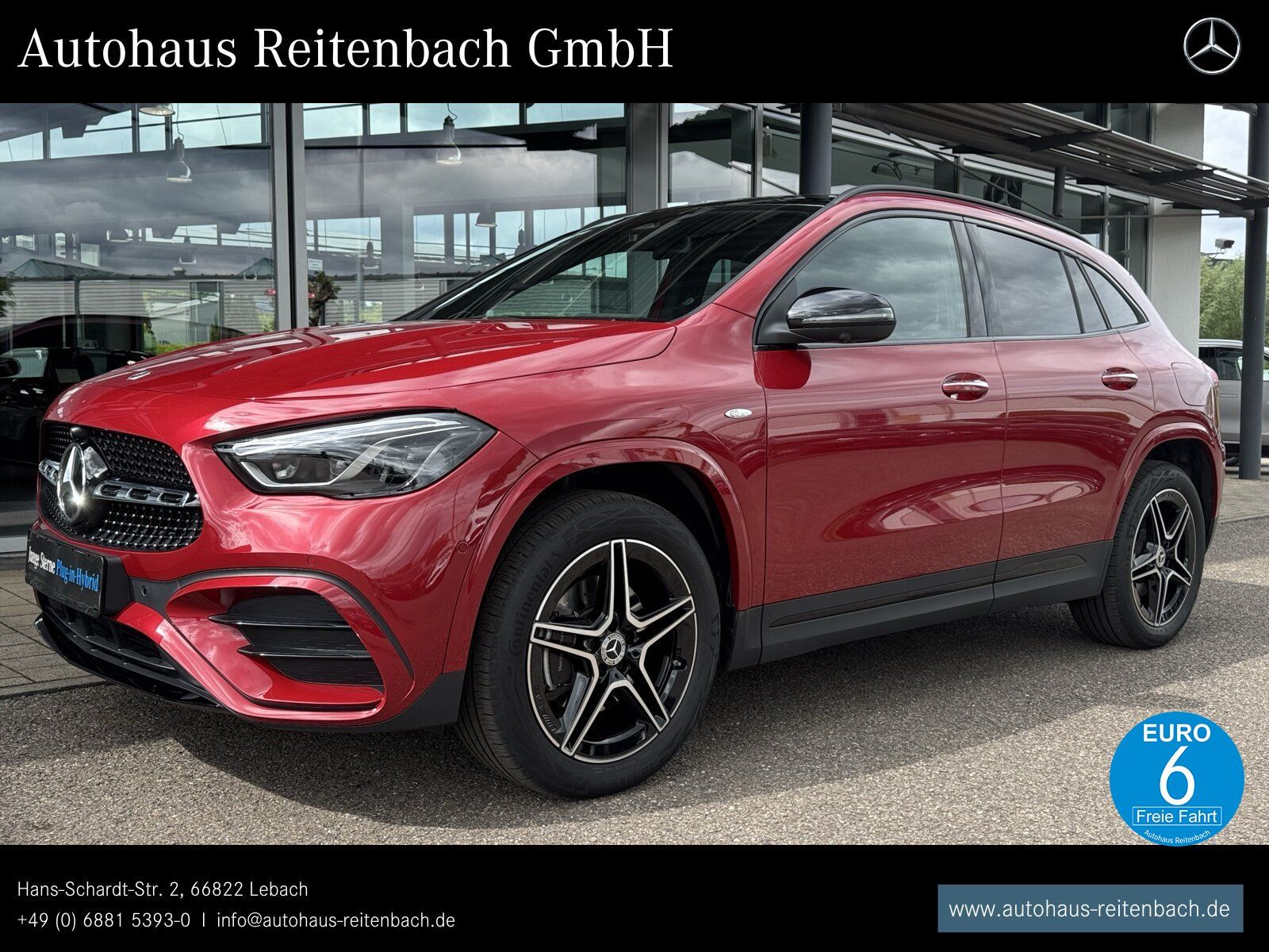 MERCEDES-BENZ GLA250e AMG+PANO+DISTR+BURME NIGHT+HUD+360°+MEMO