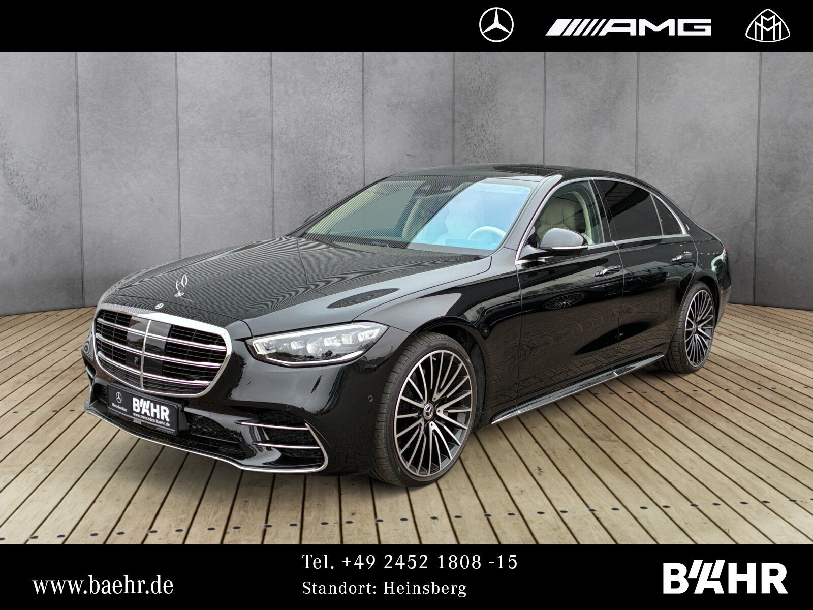 MERCEDES-BENZ S 580 4M lang AMG/Chauffeur/Burmester3D/Pano/360